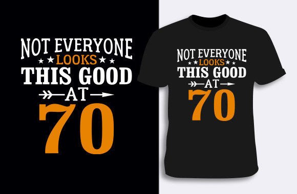 Birthday T-shirt 3 Graphic Design Asset