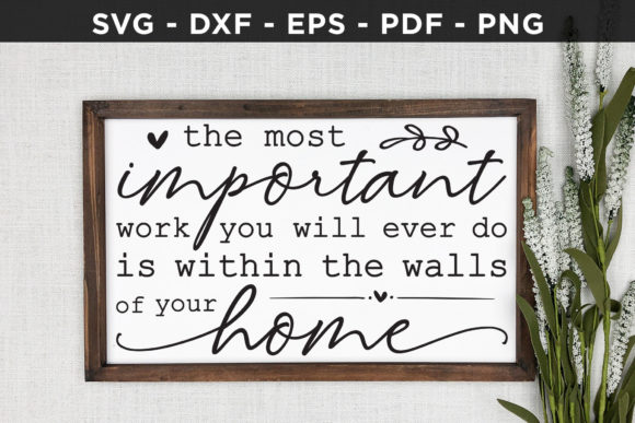 Family Sign SVG for Crafts and Graphics
