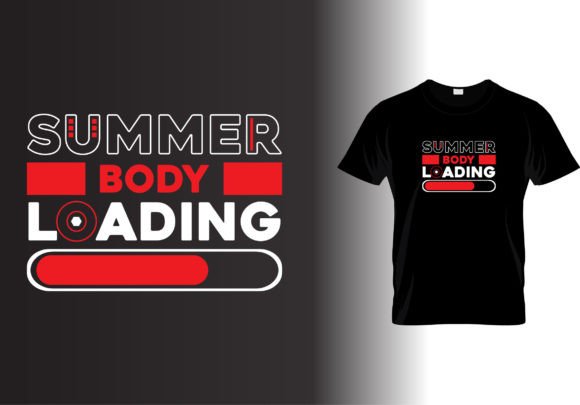 Fitness T-shirt Design for Branding and Merchandise