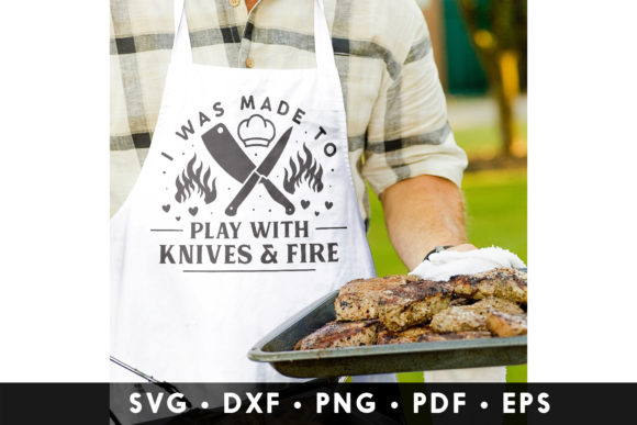 I Was Made to Play with Knives Fire Graphics
