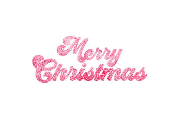 Pink Merry Christmas - Quote Crafts for Festive Branding