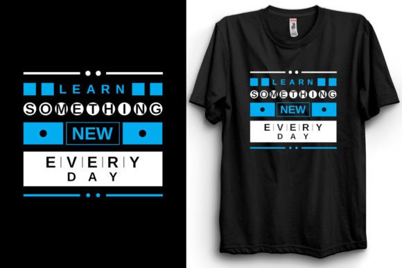 Quotes Typography Black T Shirt Vector for T-Shirt Designs