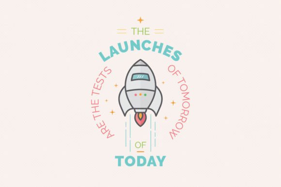 UX Badge the Launches of Today - A Vibrant Graphic for Bloggers and Publishers