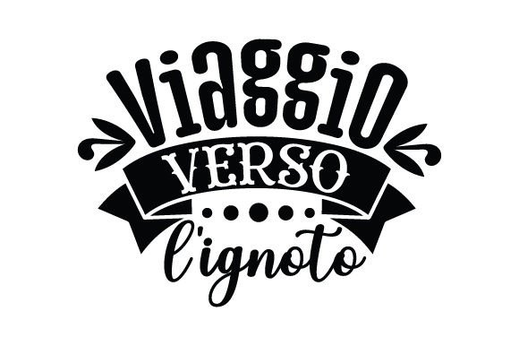 Viaggio Verso L ignoto - Funny Toilet Paper Quote for Bathroom Crafts